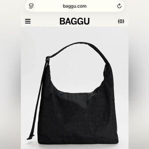 BAGGU Black Shoulder Bag - Standard Size